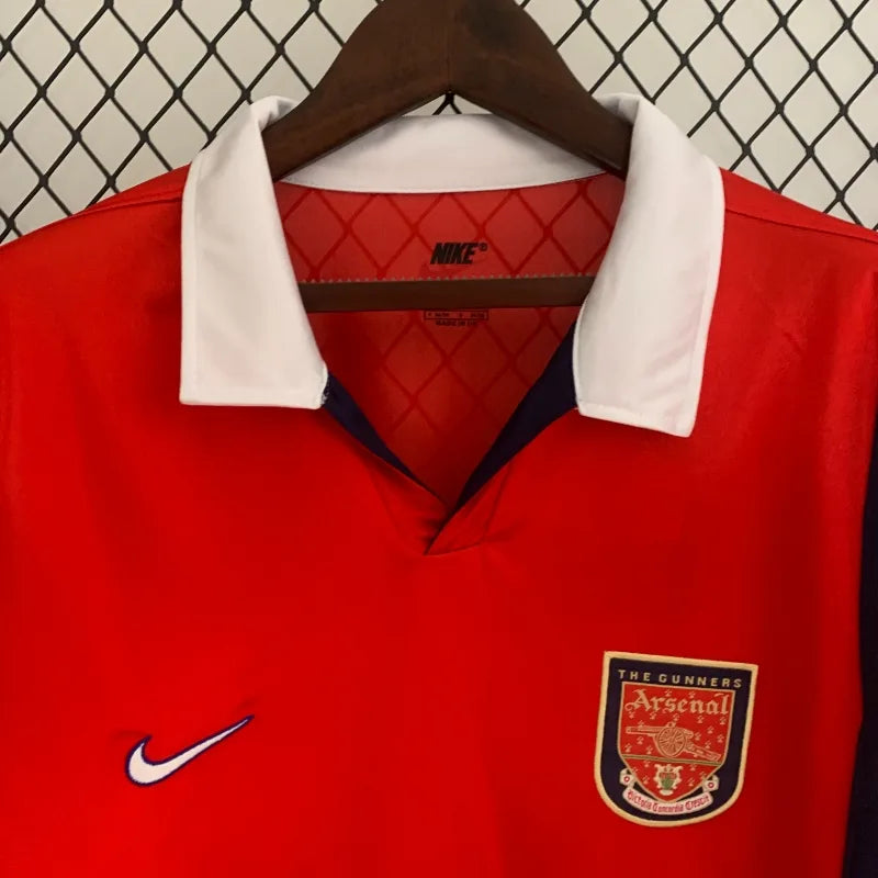 Arsenal 1998/99 Home Long Sleeve - Retro