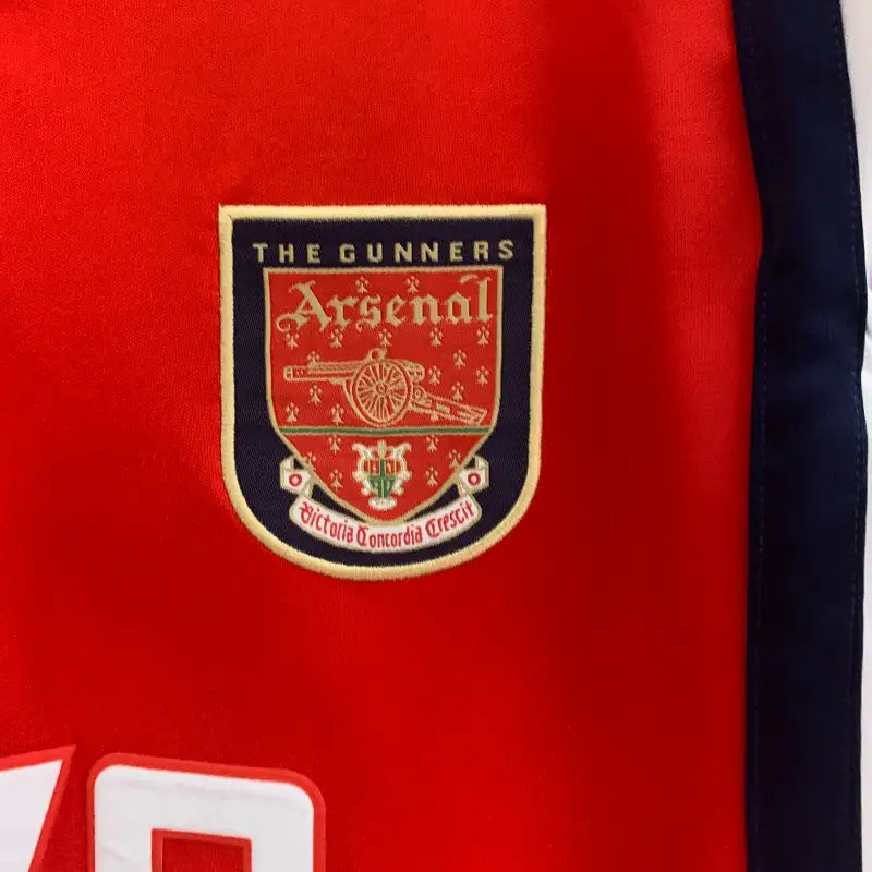 Arsenal 1998/99 Home Long Sleeve - Retro