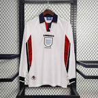 England 1998 Home Long Sleeve - Retro