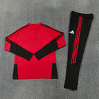 Manchester United 2026/27 Red ¼  Zip Training Set | Adult + Kids Sizes