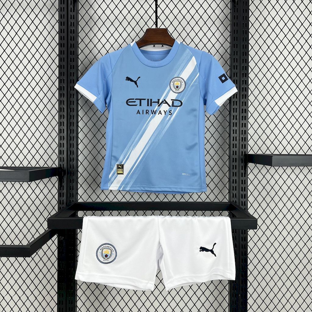 Manchester City 2025/26 Home - Kid Kit