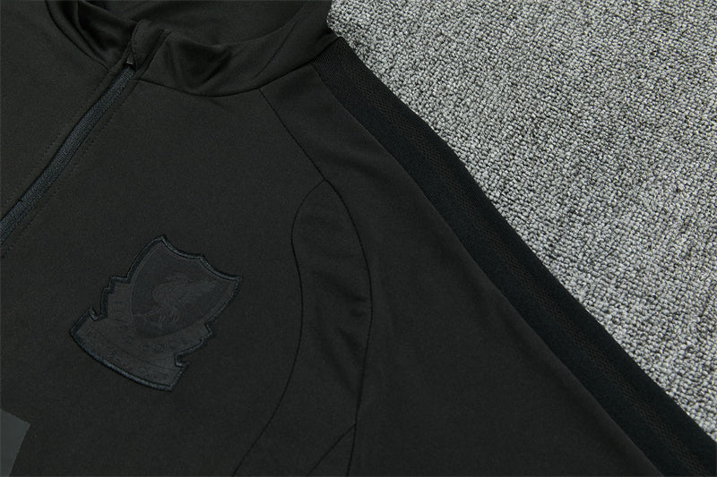 Liverpool FC 2026/27 Blackout ¼  Zip Training Set | Adult + Kids Sizes