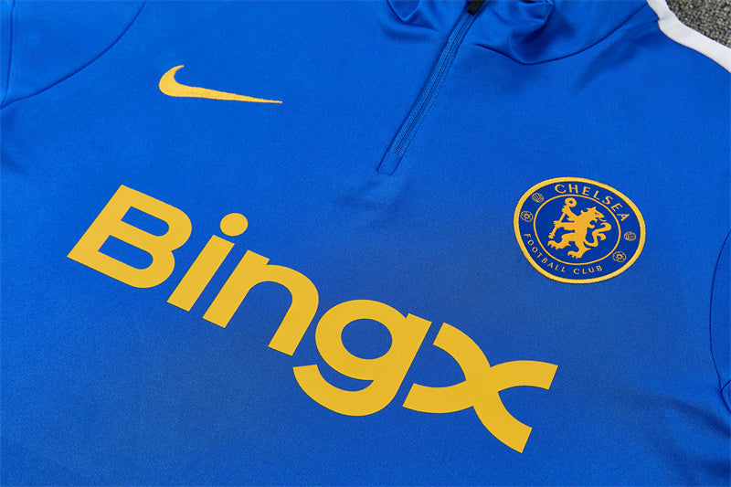Chelsea 2026/27 Blue ¼ Zip Training Set | Adult + Kids Sizes