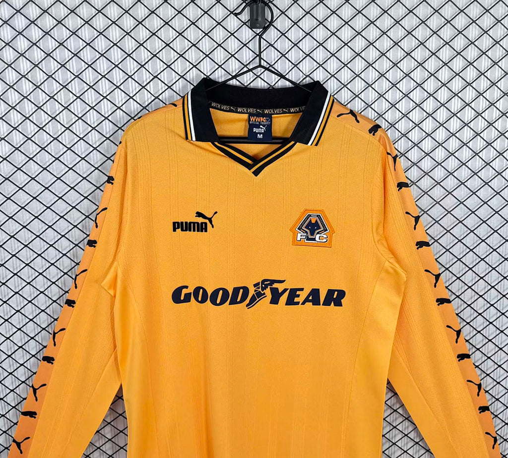 Wolverhampton 1998/99 Home Long Sleeve - Retro