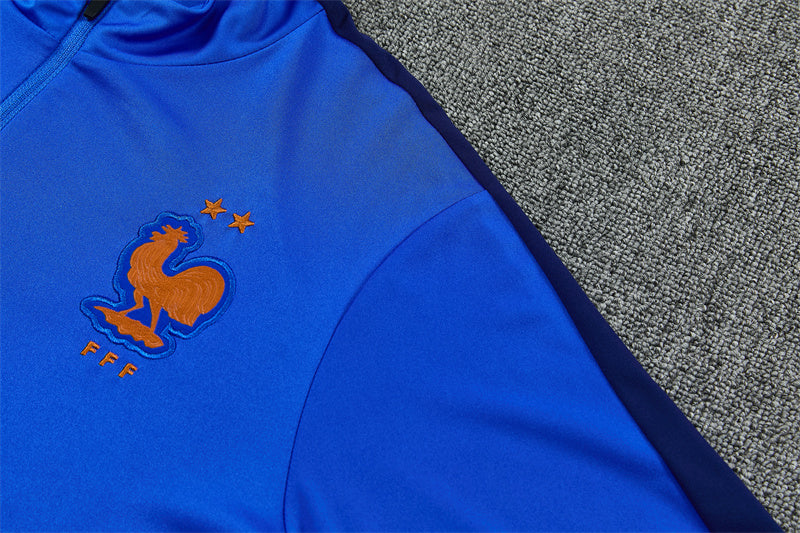 France 2026/27 Blue ¼  Zip Training Set | Adult + Kids Sizes
