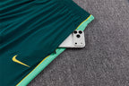 Brazil 2026/27 Green ¼  Zip Training Set | Adult + Kids Sizes