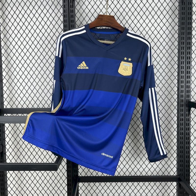 Argentina 2014 Away Long Sleeve - Retro