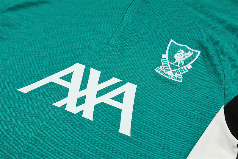 Liverpool FC 2025/26 Teal ¼  Zip Training Set | Adult + Kids Sizes