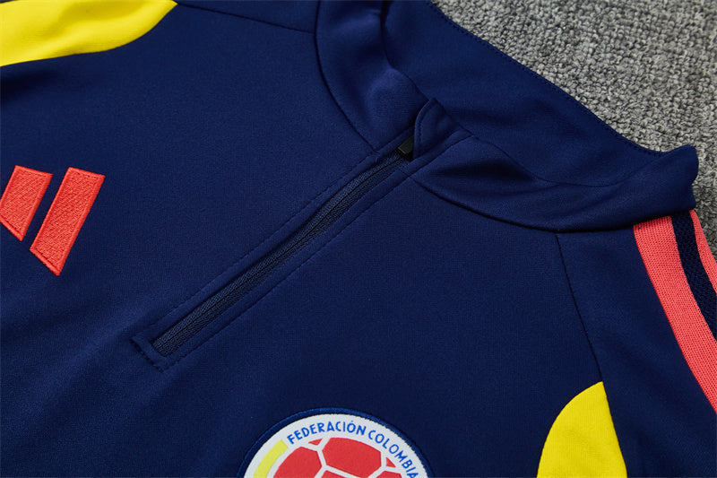 Colombia 2026/27 Navy ¼  Zip Training Set | Adult + Kids Sizes