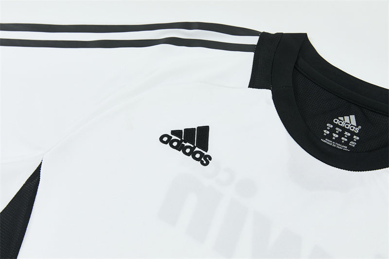 Real Madrid 2008/09 White Retro Training Top