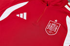 Spain 2026/27 Red/Black  ¼  Zip Training Set | Adult + Kids Sizes