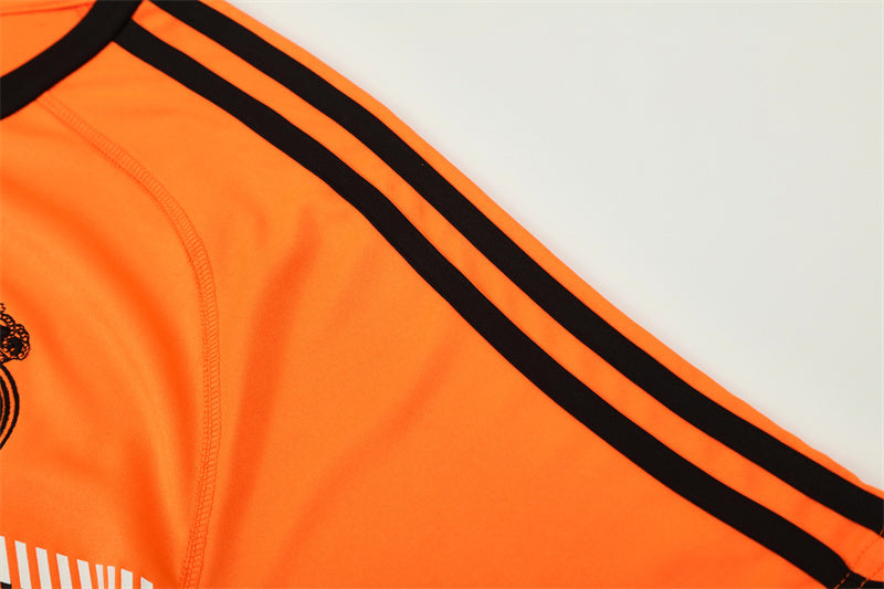 Real Madrid 2013/14 Orange Retro Training Top