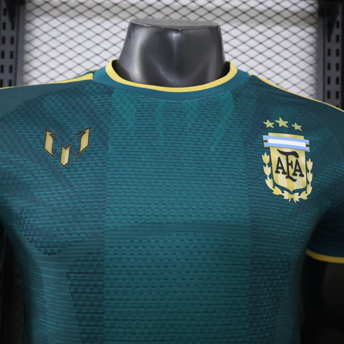 Argentina 2026/27 Messi Commemorative Jersey Green - Player Version