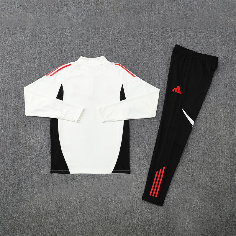 Liverpool FC 2025/26 White ¼  Zip Training Set | Adult + Kids Sizes