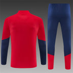 Spain 2026/27 Red/Navy ¼  Zip Training Set | Adult + Kids Sizes