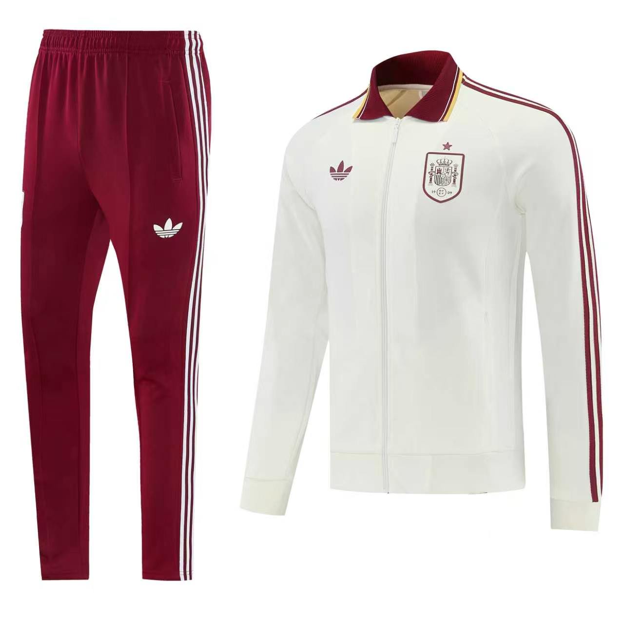 Spain 2026 White Tracksuit