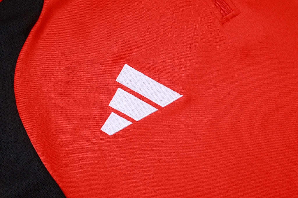 River Plate 2026/27 Red Black ¼  Zip Training Set
