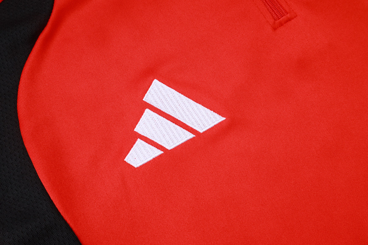 River Plate 2026/27 Red Black ¼  Zip Training Set