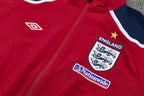 England 2008 Retro Tracksuit Red