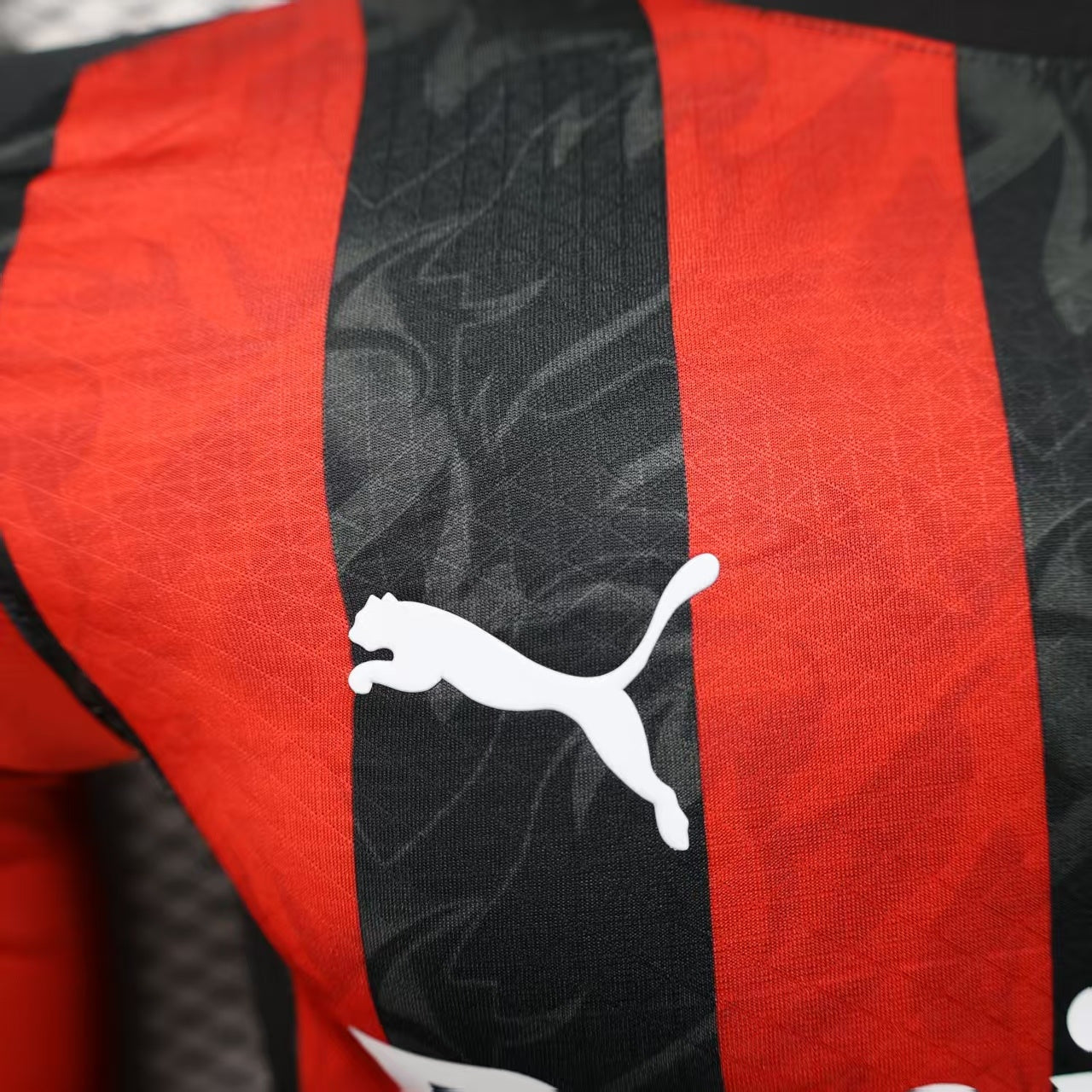 AC Milan 2025/26 Home Long Sleeve - Player Version