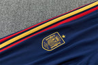 Spain 2026/27 White/Navy ¼  Zip Training Set | Adult + Kids Sizes