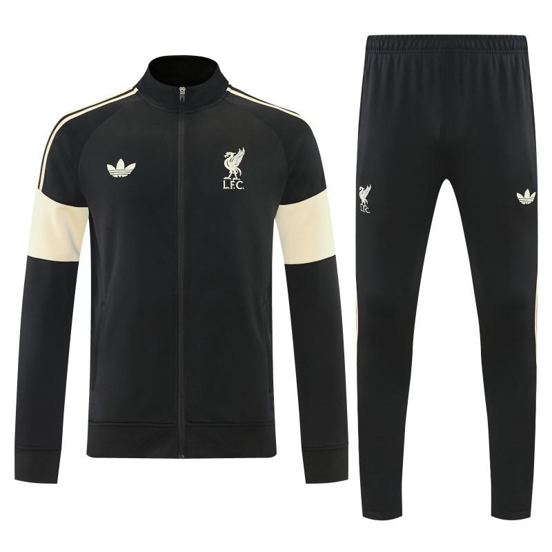 Liverpool FC 2026/27 Black/Cream Tracksuit
