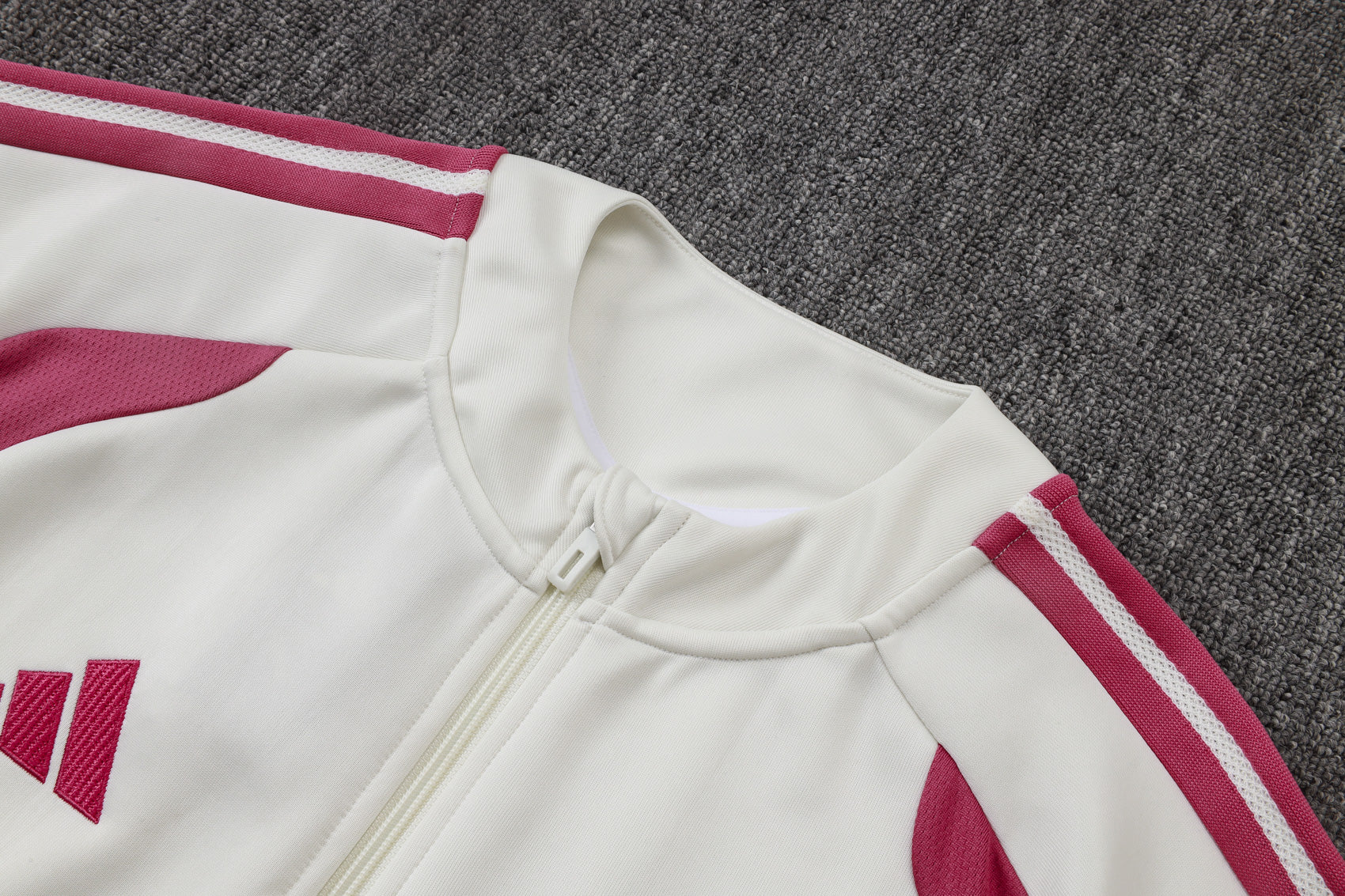 Real Madrid 2026/27 White/Pink Tracksuit  | Adult + Kids Sizes