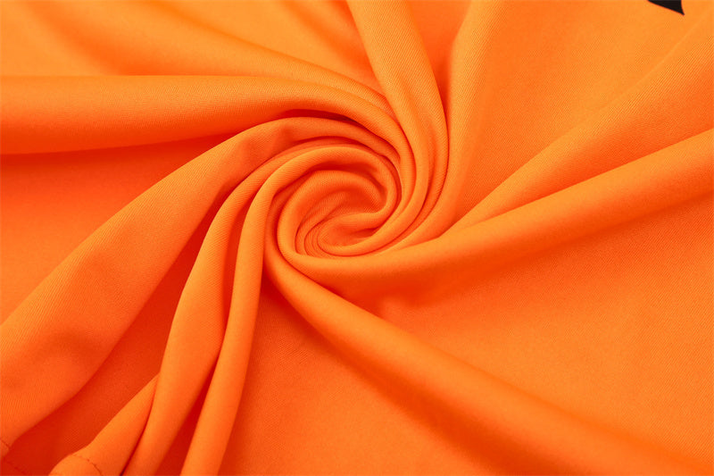 Real Madrid 2013/14 Orange Retro Training Top