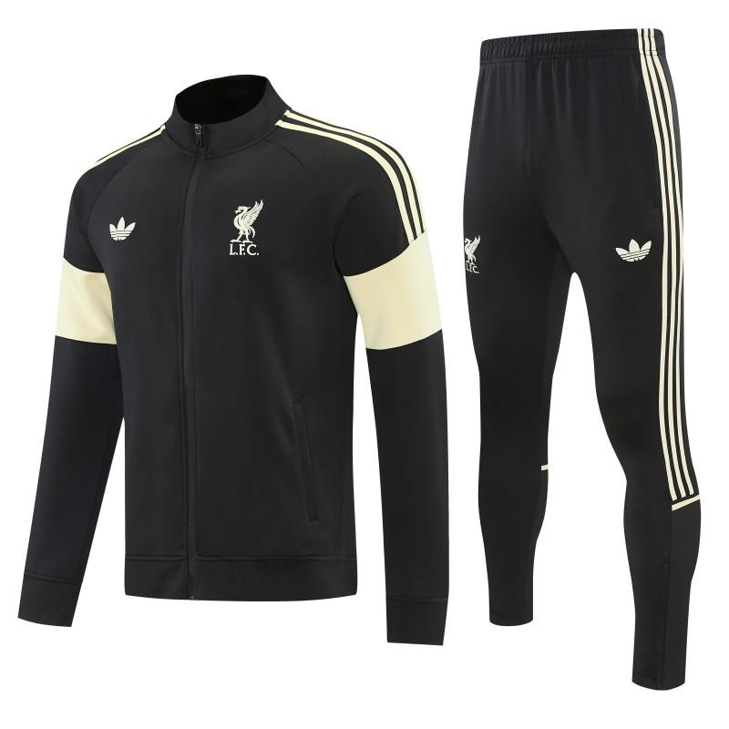 Liverpool FC 2026/27 Black/Cream Tracksuit