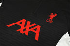 Liverpool FC 2025/26 Black ¼  Zip Training Set | Adult + Kids Sizes