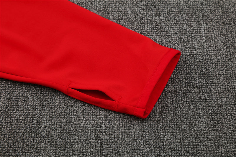 Liverpool FC 2025/26 Red ¼  Zip Training Set | Adult + Kids Sizes