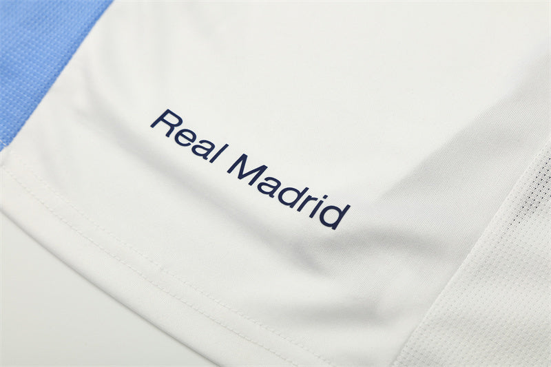 Real Madrid 2007/08 White Retro Training Top