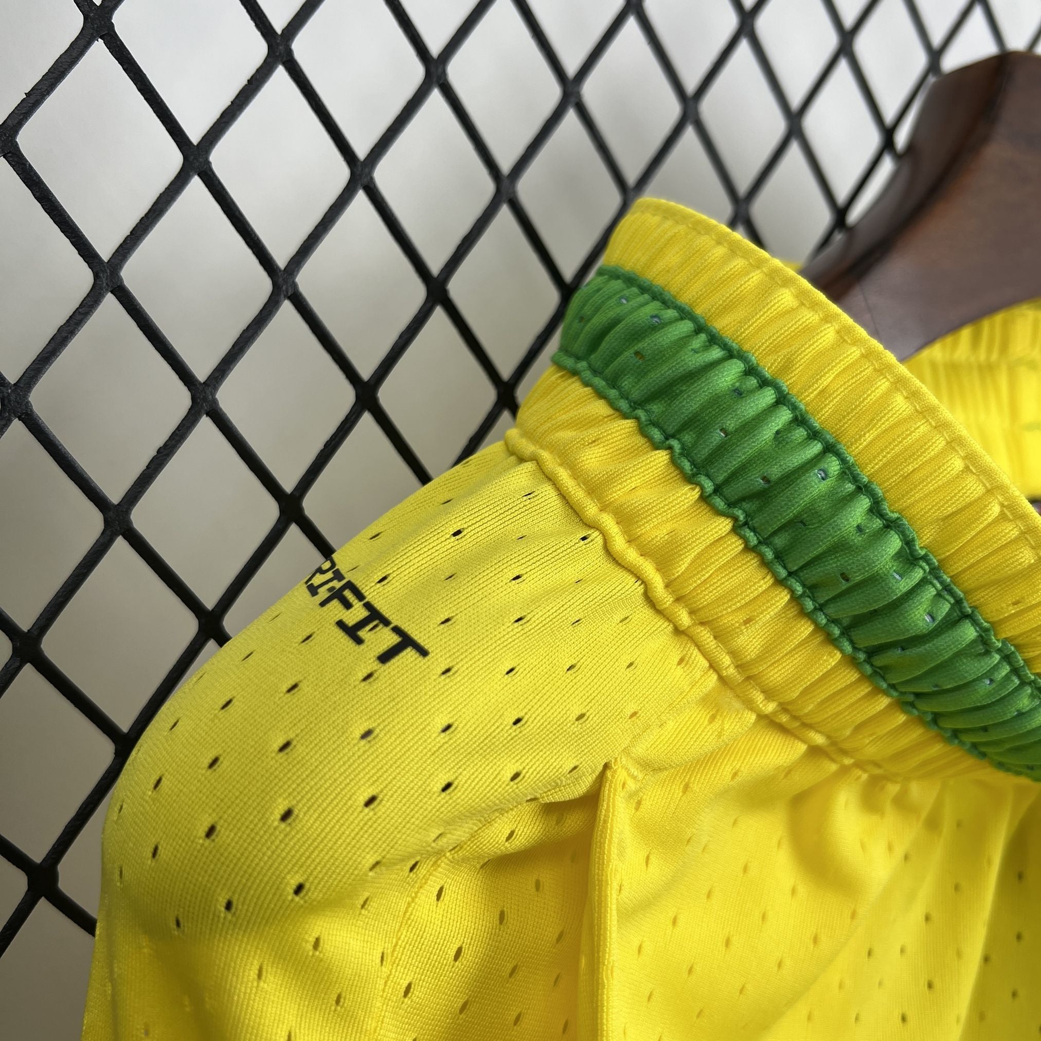 Brazil 2026 Basketball Style Casual Shorts Yellow
