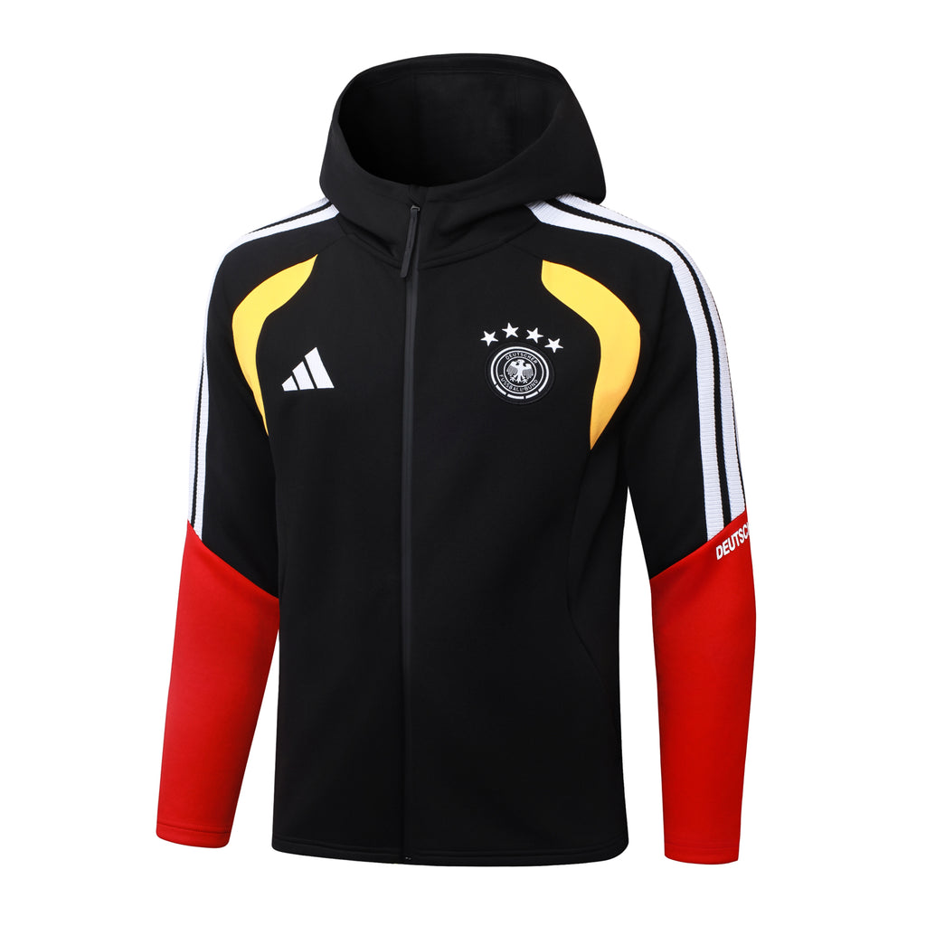 Germany 2026/27 Black Hooded Tracksuit