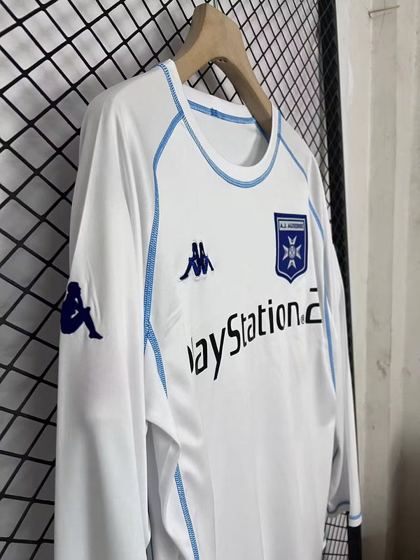 Auxerre 2003/04 Home Long Sleeve - Retro