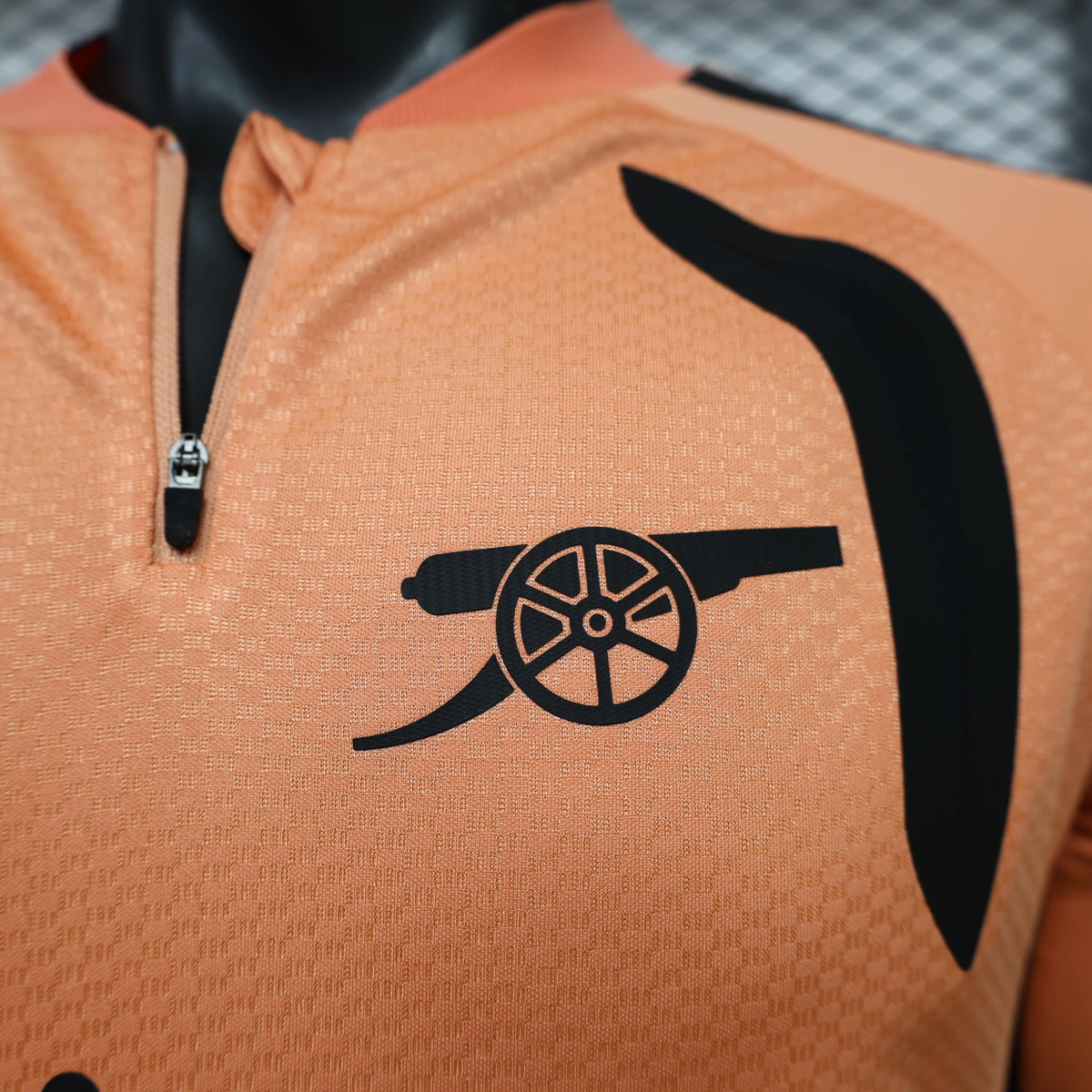 Arsenal 2026/27 Orange ¼  Zip Player Version Training Top