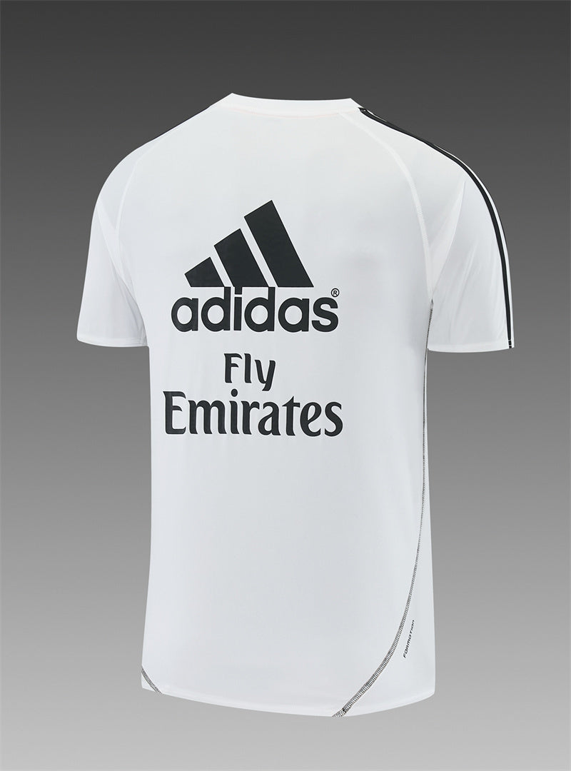 Real Madrid 2013/14 White Retro Training Top