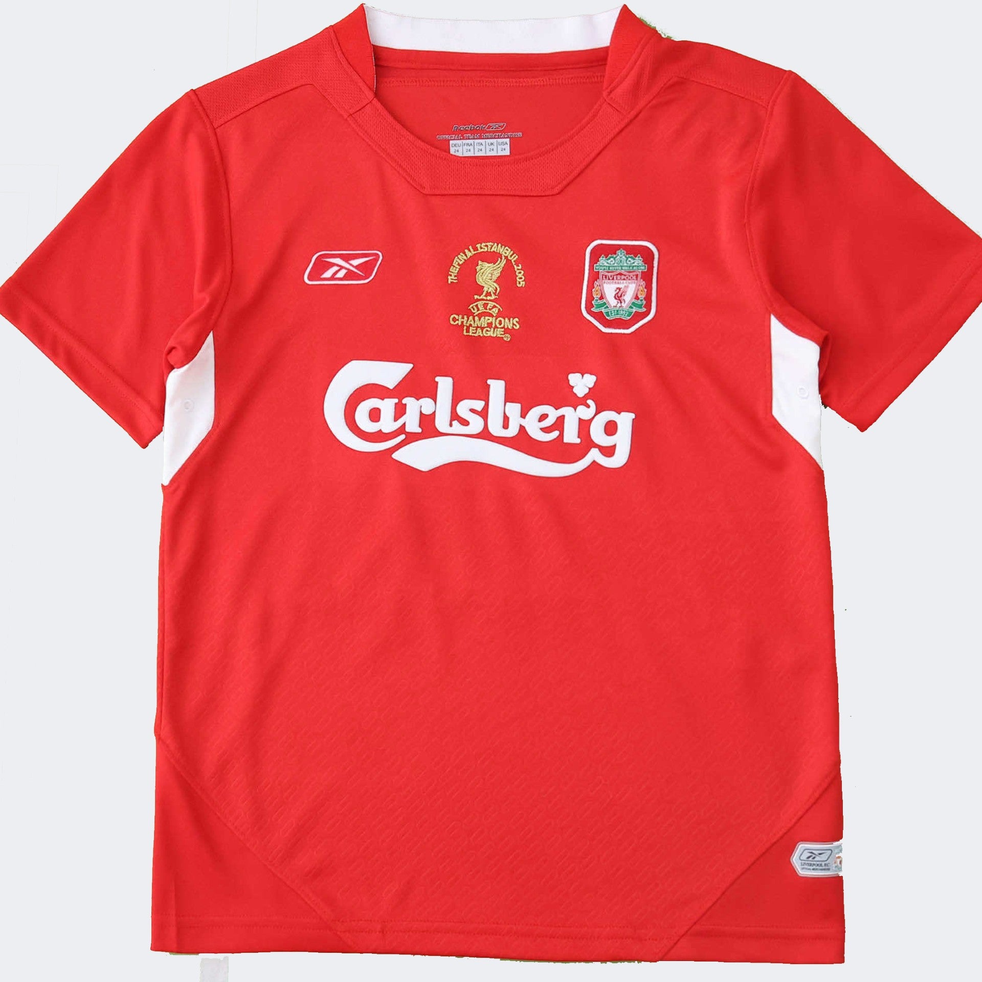 Liverpool FC 2005 CL Final Istanbul Home - Retro Kid Kit