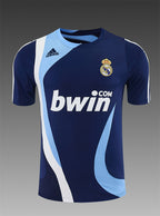 Real Madrid 2007/08 Navy Retro Training Top