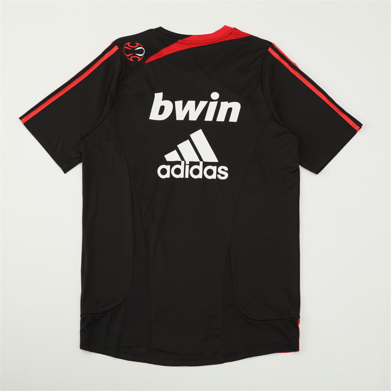 AC Milan 2007/08 Black Retro Training Top