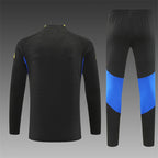 Manchester United 2025/26 Black ¼ Zip Training Set | Adult + Kids Sizes