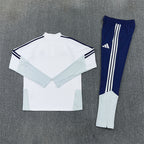 Real Madrid 2026/27 White/Navy ¼  Zip Training Set | Adult + Kids Sizes