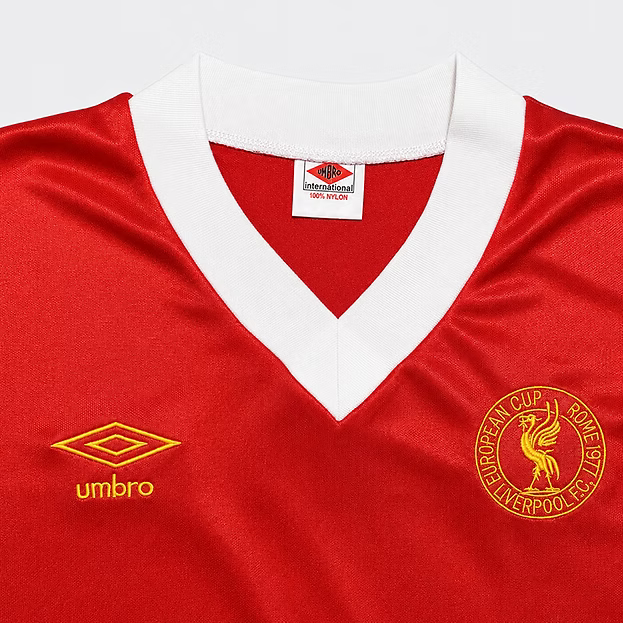Liverpool FC 1977 Rome Cup Final Home - Retro