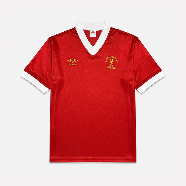 Liverpool FC 1981 Paris Cup Final Home - Retro