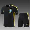 Brazil 2026/27 Black Training Set (Adult + Kids Sizes)