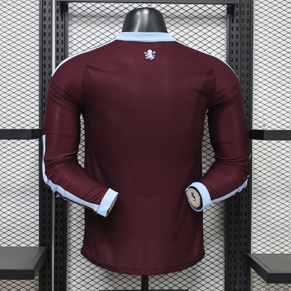 Aston Villa 2026/27 Home Long Sleeve - Player Version