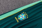 Brazil 2026/27 Green ¼  Zip Training Set | Adult + Kids Sizes