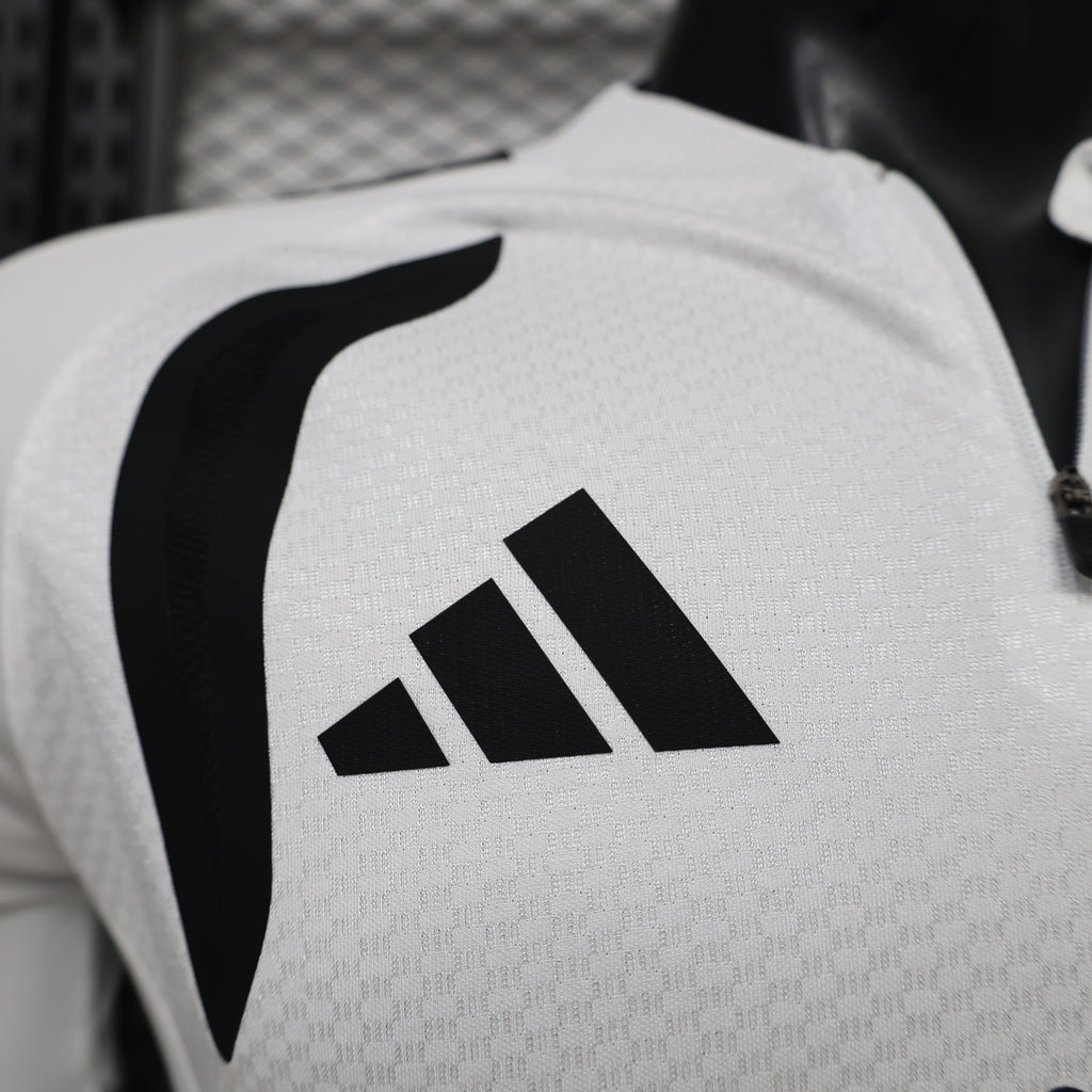 Real Madrid 2026/27 White/Black ¼  Zip Player Version Training Top