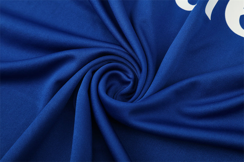Real Madrid 2013/14 Blue Retro Training Top