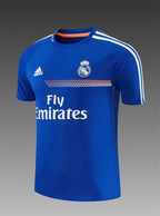 Real Madrid 2013/14 Blue Retro Training Top